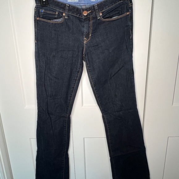 GAP 1969 Sexy Boot Cut Jeans Women's Size 29 / 8 R - Picture 1 of 4